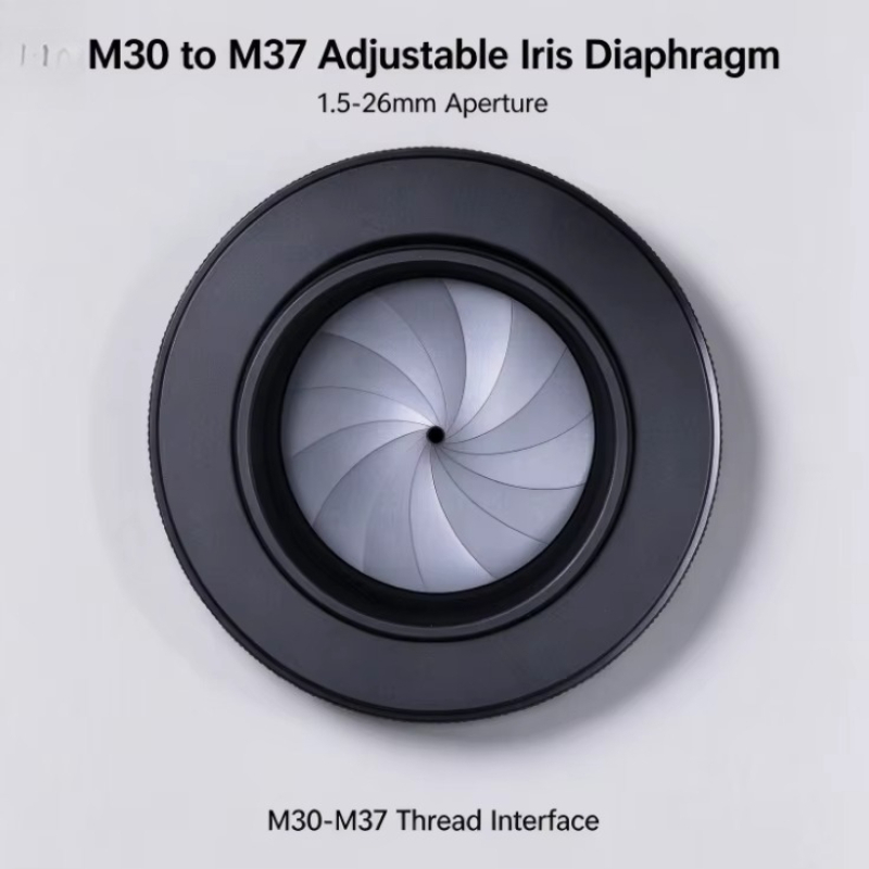 M30 To M37 Adjustable Iris Dia - Lens Adapter Ring recension och pris