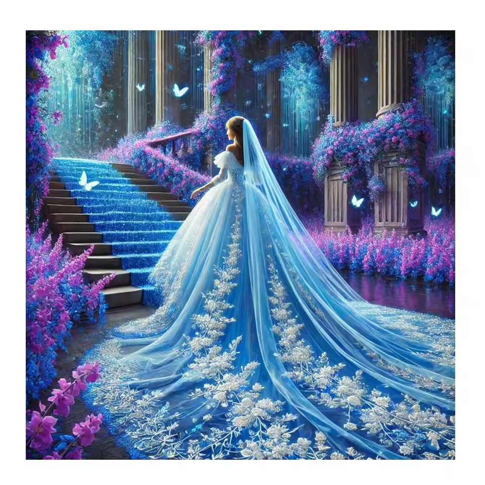 5D Diamond Painting Girl Unico - Photography Geometry recension och pris