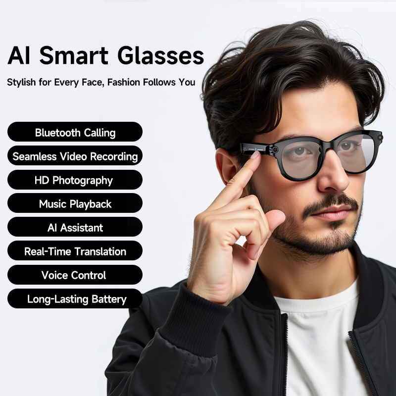 Smart Glasses 800W Pixel Camer - Photography Japanese recension och pris
