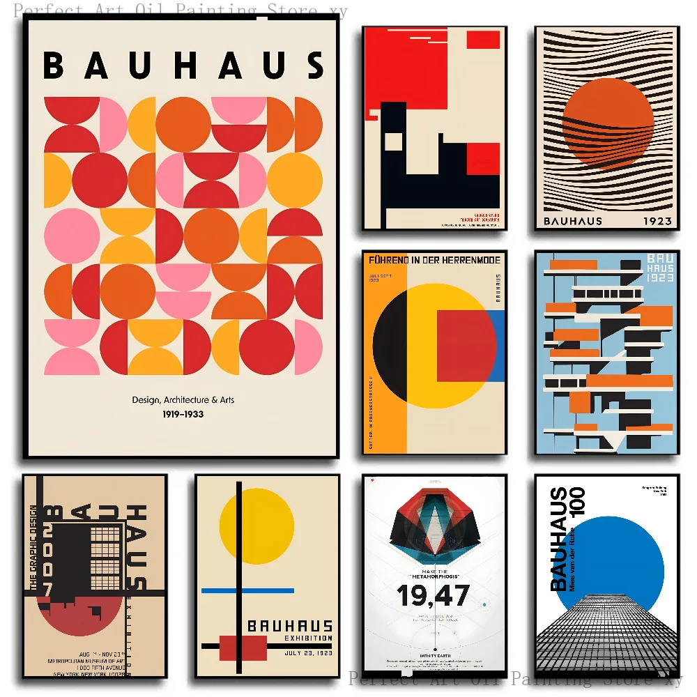 1PC Bauhaus Modern Simplicity  - Photography Geometry recension och pris