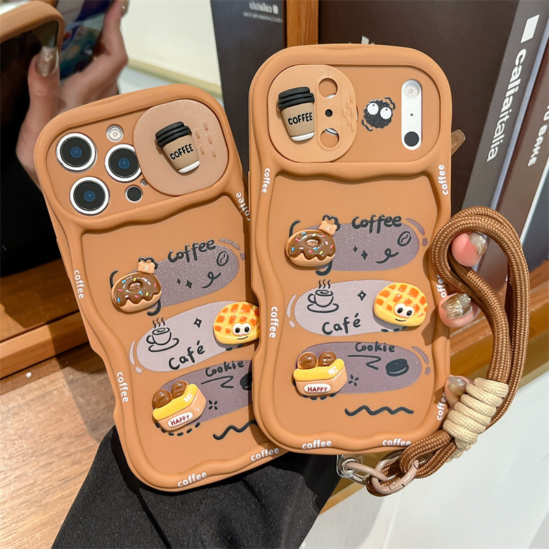 3D Cartoon Bread With Wrist St - Camera Wrist Strap recension och pris