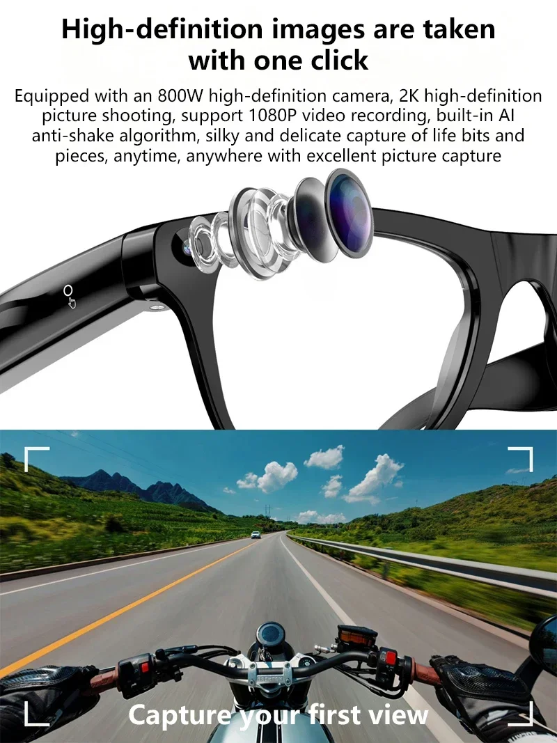 Lenovo New Smart AI Glasses 16 - Photography Japanese recension och pris