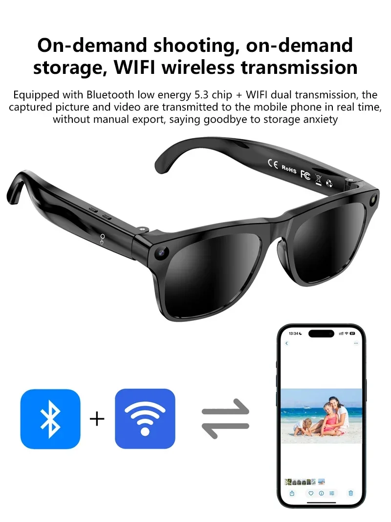 Lenovo New Smart AI Glasses 16 - Photography Japanese recension och pris